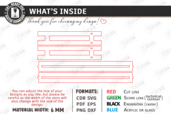 Wooden Slipper Stand Laser Cut | Guest Shoe Rack SVG | CNC Product Image 3