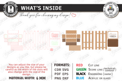 A-Frame Welcome Sign Laser Cut | Outdoor Decor | Garden SVG Product Image 3