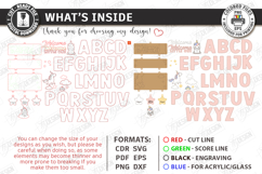 Baby Birth Announcement Sign Laser Cut | New Born Name Plate Product Image 3