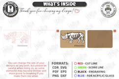 Animal Skeleton Laser Cut Bundle | Anatomy Puzzles | Bones Product Image 7