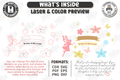 Nursery Wall Decor Laser Cut Bundle | Kids Room | Kids Laser Product Image 7