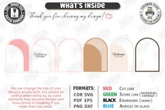 Wedding Welcome Sign Laser Cut | Wedding Reception Decor SVG Product Image 2