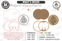 Cheese Board Laser Cut Bundle | Serving Tray | Serving Board Product Image 12