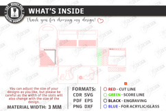 Yarn Organizer Boxes Laser Cut Bundle | Knitting and Crochet Product Image 7