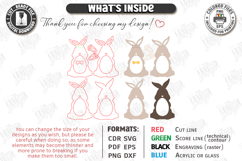 Easter Egg Holder Laser Cut | Easter Bunny | Egg Stand | CNC Product Image 3