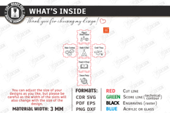 Activity Dice Laser Cut | Party Decision Maker Cubes SVG Product Image 3