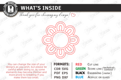 Flower Bag Tags Laser Cut Bundle | Boho Bag Charms | Macrame Product Image 17