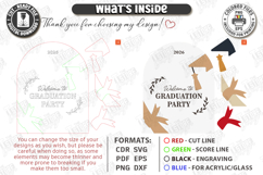 Graduation Welcome Signs Laser Cut Bundle | Graduation Party Product Image 7