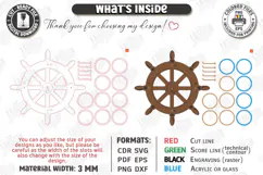 Ring Toss Game Laser Cut | Kids Laser | Steering Wheel laser Product Image 3