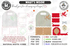 Valentine’s Day Bento Cake and Flower Basket Laser Cut | CNC Product Image 3