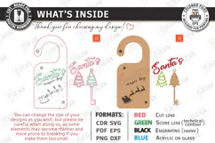 Santas Magic Key Laser Cut | 3D Layered Christmas Magic Key Product Image 3