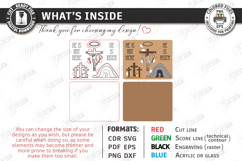 He Is Risen Puzzle Laser Cut Bundle | Christian Easter Story Product Image 12