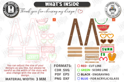 Mini Decorative Ladder Shelf Laser Cut | Easter Tiered Tray Product Image 3