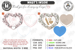 Mother's Day Photo Frame Laser Cut | Floral Picture Frames Product Image 3