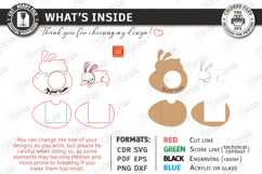 My First Easter Photo Frame Laser Cut | Baby Photo Frame SVG Product Image 3