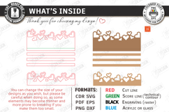 Wall Jewelry Organizers Laser Cut Bundle | Wall Decor SVG Product Image 7