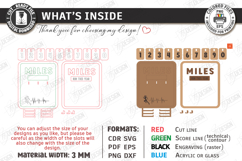 Runner Tracker Laser Cut Bundle | Fitness Progress Board SVG Product Image 7