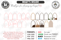 3D Layered Easter Decor Laser Cut Bundle| Resurrection Scene Product Image 12