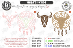 Wooden Dream Catcher Laser Cut Bundle | Boho Wall Hanging Product Image 13