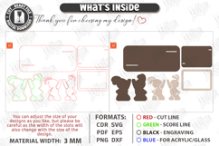 Key Holder Tray Laser Cut | Storage Tray | Sunglasses Stand Product Image 3