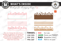 Wall Jewelry Organizers Laser Cut Bundle | Wall Decor SVG Product Image 8