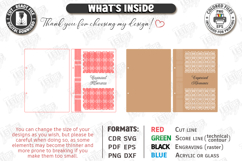 Wedding Guest Book Laser Cut | Personalized Photo Album SVG Product Image 3