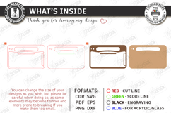 Car Steering Wheel Tray Laser Cut | Auto Laptop Desk | CNC Product Image 3