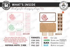 Runner Tracker Laser Cut Bundle | Fitness Progress Board SVG Product Image 8