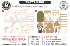 Cute Kids Night Light Stands Laser Cut Bundle | Table Lamps Product Image 17