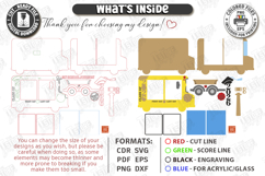 Kindergarten and School Graduation Photo Frame Laser Cut Set Product Image 8