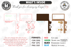 Teacher Door Corner Laser Cut | Classroom Decor SVG Product Image 3