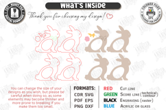 Easter Egg Holder Laser Cut | Easter Bunny | Egg Stand | CNC Product Image 3