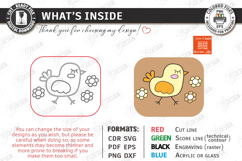 Paintable Easter Character Laser Cut | Kids Easter | Paint Product Image 3