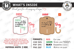 Pet Hair Roller Holders Laser Cut Bundle | Pet Organizer SVG Product Image 13