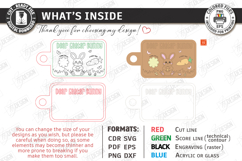 Easter Bunny Treat Tray Laser Cut | Serving Tray | Board SVG Product Image 3