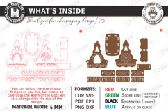 Fairy House Laser Cut| Garden Lantern |Hanging Candle Holder Product Image 3