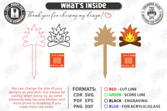 S'mores Topper Laser Cut | Marshmallow Party | Camping Theme Product Image 3