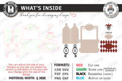 Puppet Theater Laser Cut Bundle | Kids Doll Theater SVG |CNC Product Image 5