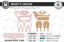 Tape Dispenser Laser Cut | Tape Holder | Deer SVG | Office Product Image 3