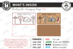 He Is Risen Puzzle Laser Cut Bundle | Christian Easter Story Product Image 14