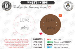 Pregnancy Test Reveal Disc Laser Cut | Baby Reveal SVG | CNC Product Image 3