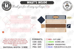 Graduation Memory Boxes Laser Cut Bundle | Class of 2026 SVG Product Image 13