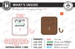 Pet Hair Roller Holder Laser Cut | Pet Accessory Organizer Product Image 3