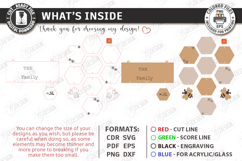 Personalized Family Wall Signs Laser Cut | Wall Decor | CNC Product Image 9