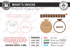 Runner Tracker Laser Cut | Fitness Progress Board | Sport Product Image 3