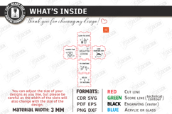 Activity Dice Laser Cut Bundle | Decision Maker Cubes SVG Product Image 4