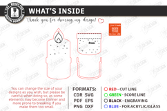 3D Easter Gift Tag Laser Cut | Basket Tag | Money Holder SVG Product Image 19