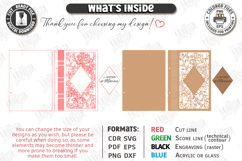 Wedding Guest Book Laser Cut | Personalized Photo Album SVG Product Image 3