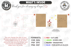 3D Baby Photo Album Cover Laser Cut | Kids Laser | Newborn Product Image 3