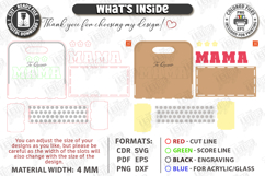 Mother's Day Flower Holders Laser Cut Bundle | Gift Baskets Product Image 9